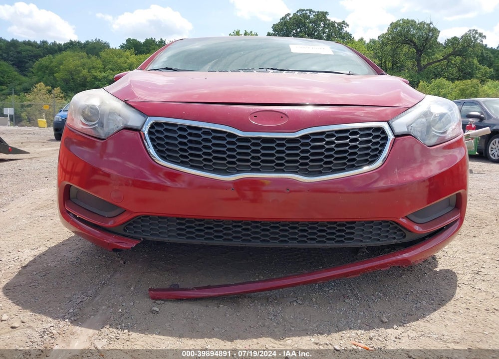 2016 KIA FORTE VIN: KNAFK4A63G5567277