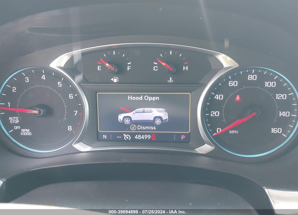 2021 CHEVROLET TRAVERSE FWD LT LEATHER VIN: 1GNERHKW5MJ212699