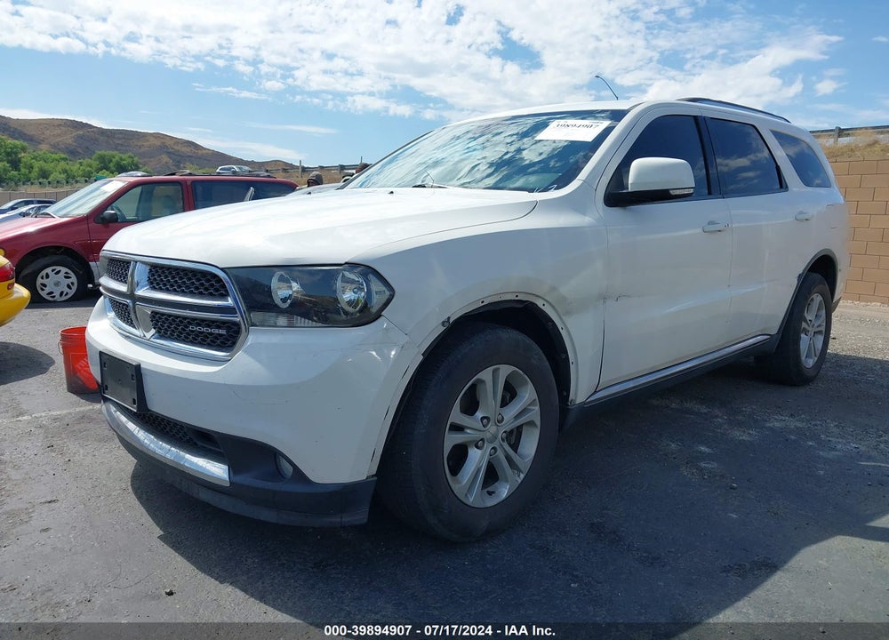 2012 DODGE DURANGO CREW VIN: 1C4RDHDG3CC120041
