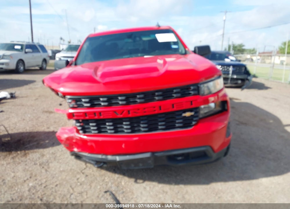 2020 CHEVROLET SILVERADO 1500 2WD SHORT BED CUSTOM VIN: 3GCPWBEF0LG170932