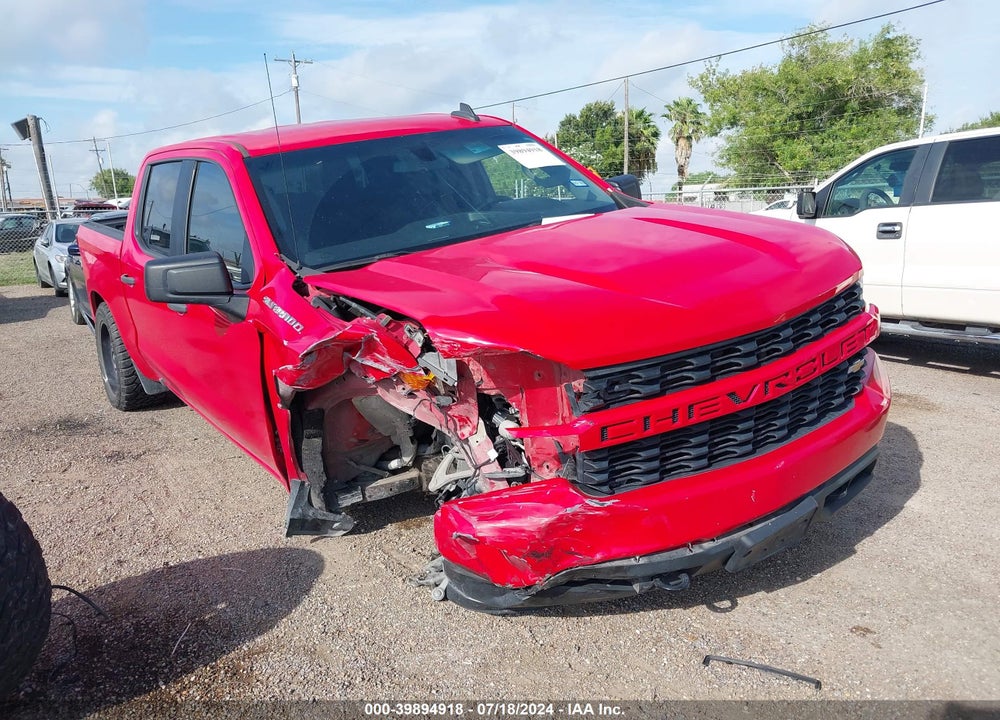 2020 CHEVROLET SILVERADO 1500 2WD SHORT BED CUSTOM VIN: 3GCPWBEF0LG170932