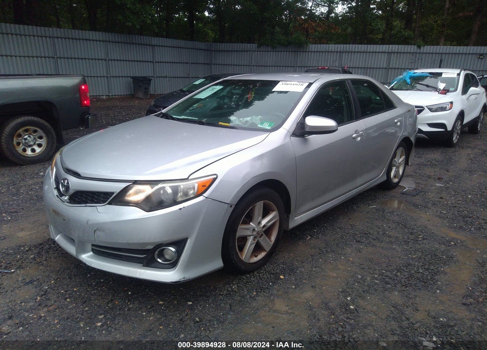 2012 TOYOTA CAMRY SE VIN: 4T1BF1FK2CU119876