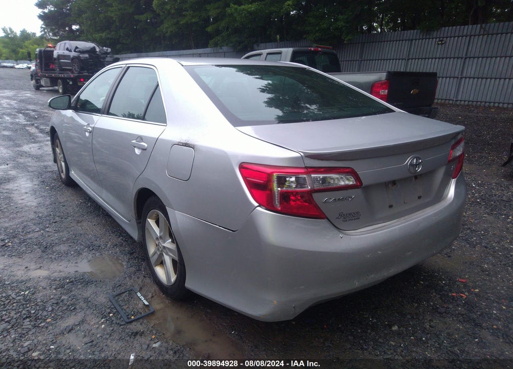 2012 TOYOTA CAMRY SE VIN: 4T1BF1FK2CU119876