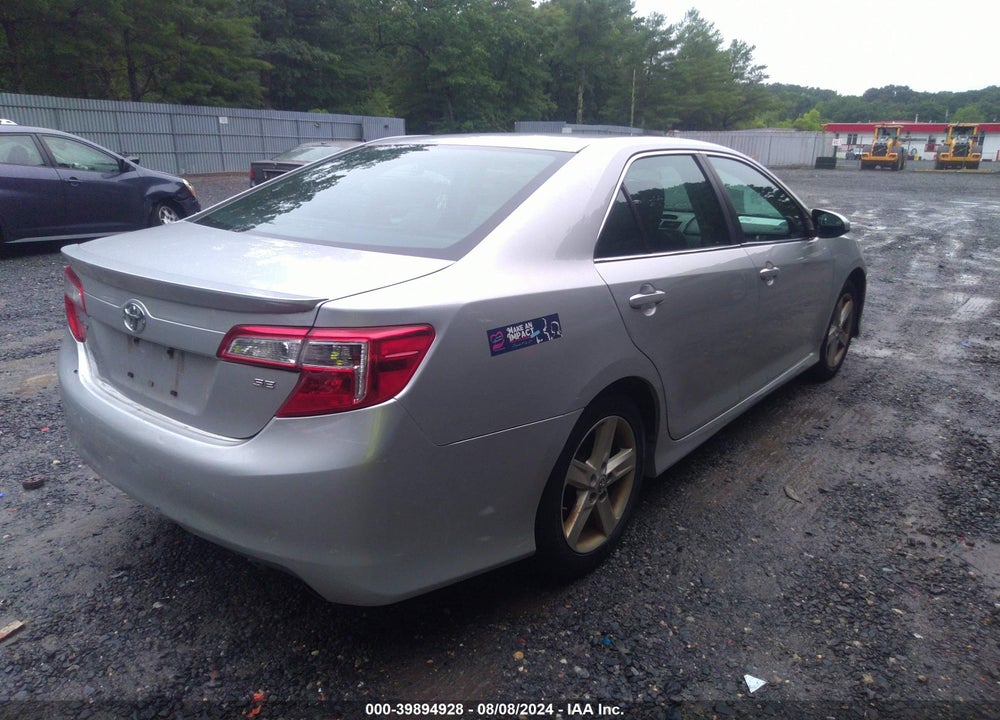 2012 TOYOTA CAMRY SE VIN: 4T1BF1FK2CU119876