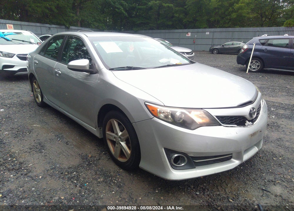 2012 TOYOTA CAMRY SE VIN: 4T1BF1FK2CU119876