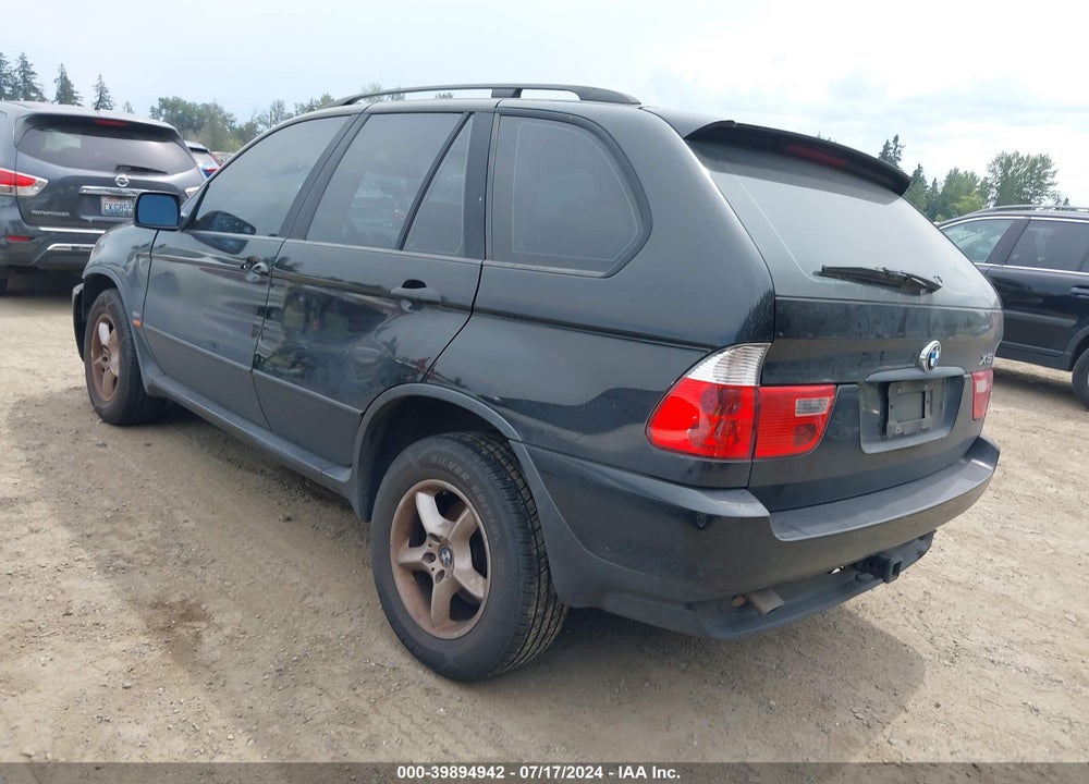 2003 BMW X5 3.0I VIN: 5UXFA53563LV90864
