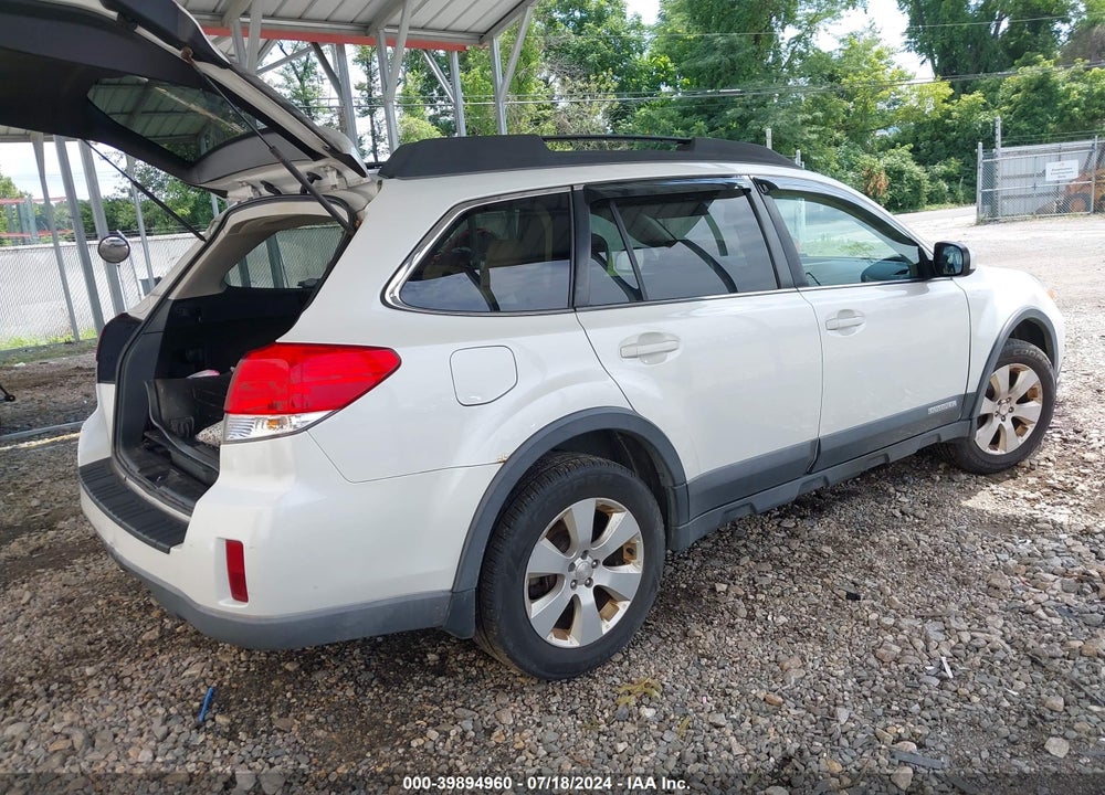 2010 SUBARU OUTBACK 2.5I LIMITED VIN: 4S4BRBKCXA3383782