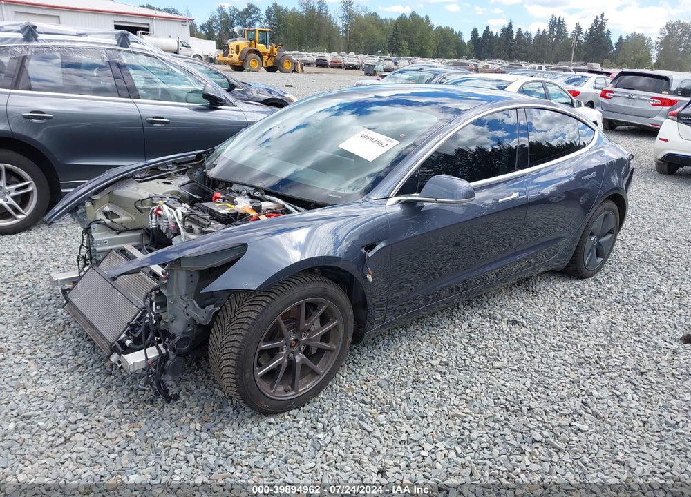 2020 TESLA MODEL 3 LONG RANGE DUAL MOTOR ALL-WHEEL DRIVE VIN: 5YJ3E1EB2LF800786