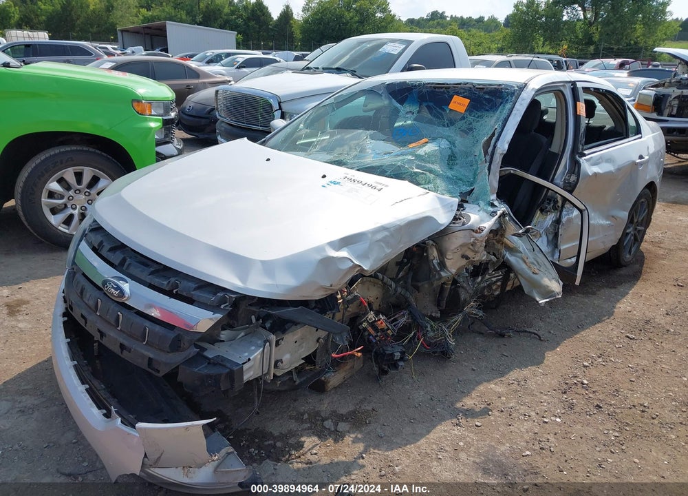 2012 FORD FUSION SEL VIN: 3FAHP0JA0CR400348