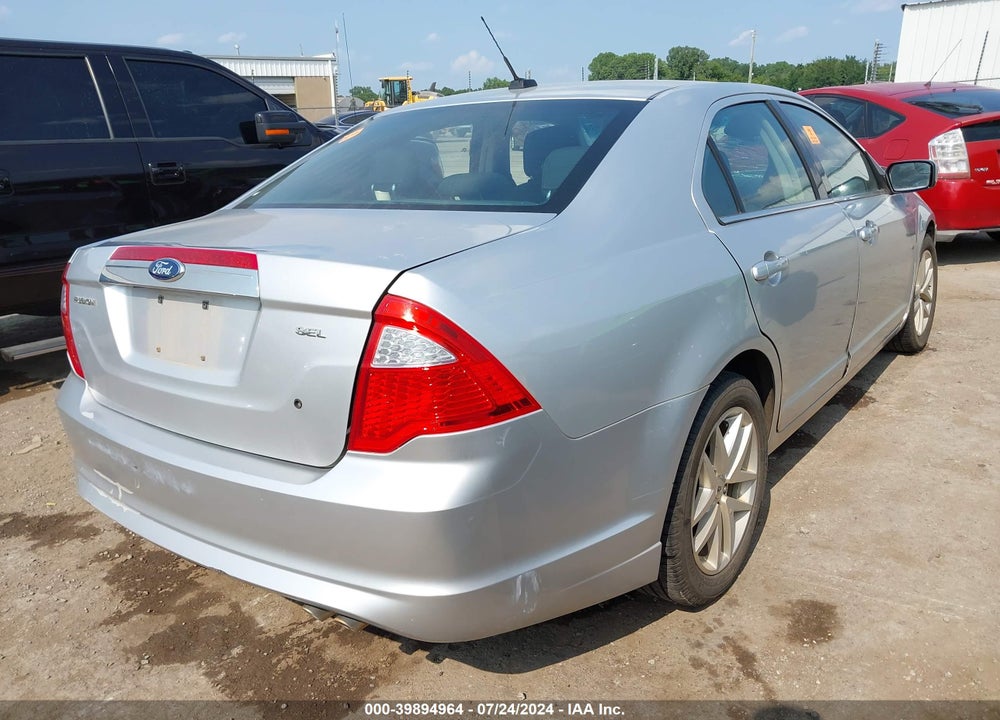 2012 FORD FUSION SEL VIN: 3FAHP0JA0CR400348