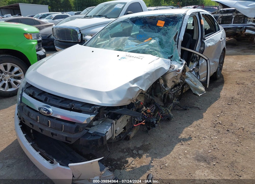 2012 FORD FUSION SEL VIN: 3FAHP0JA0CR400348