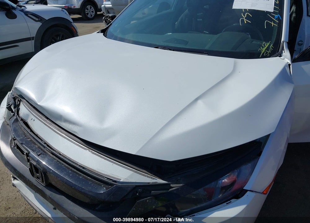 2019 HONDA CIVIC EX VIN: 2HGFC3B3XKH356773
