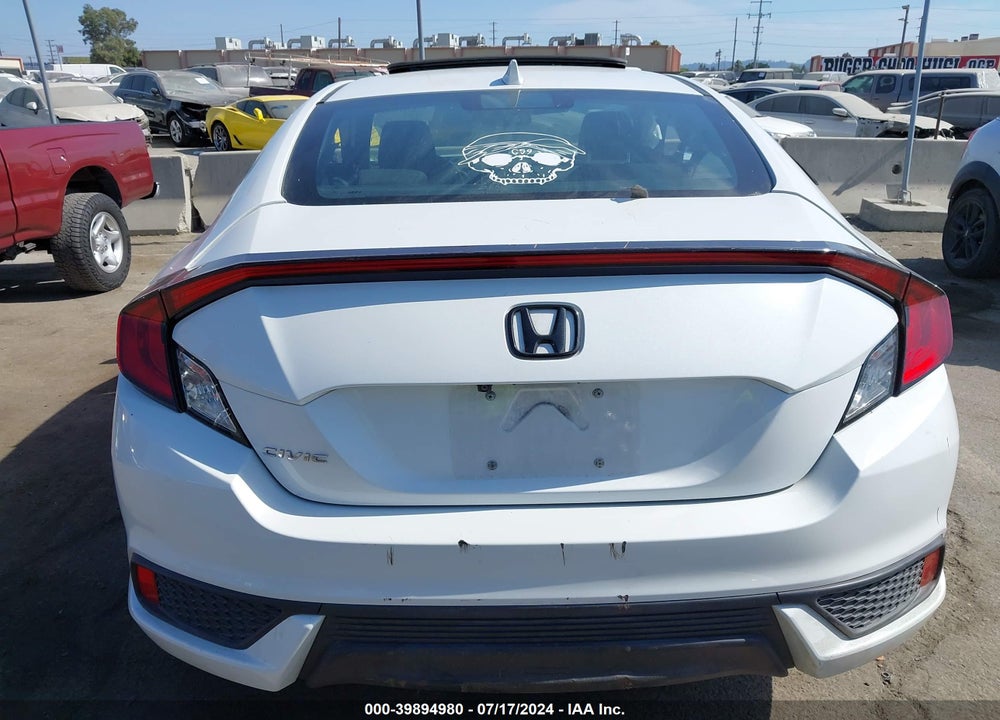 2019 HONDA CIVIC EX VIN: 2HGFC3B3XKH356773