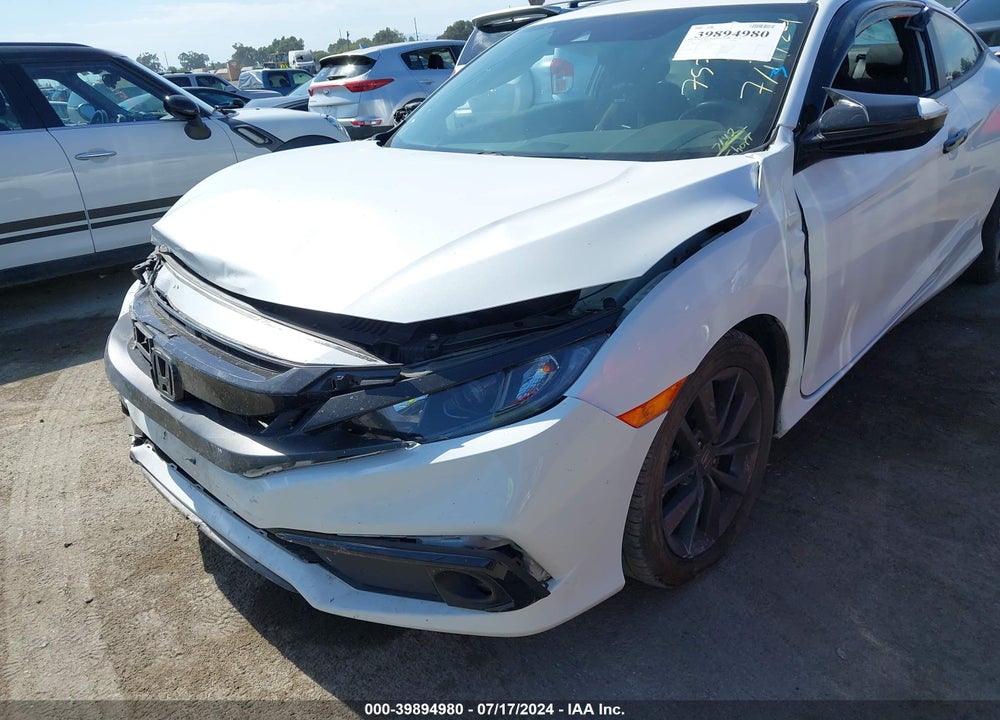2019 HONDA CIVIC EX VIN: 2HGFC3B3XKH356773