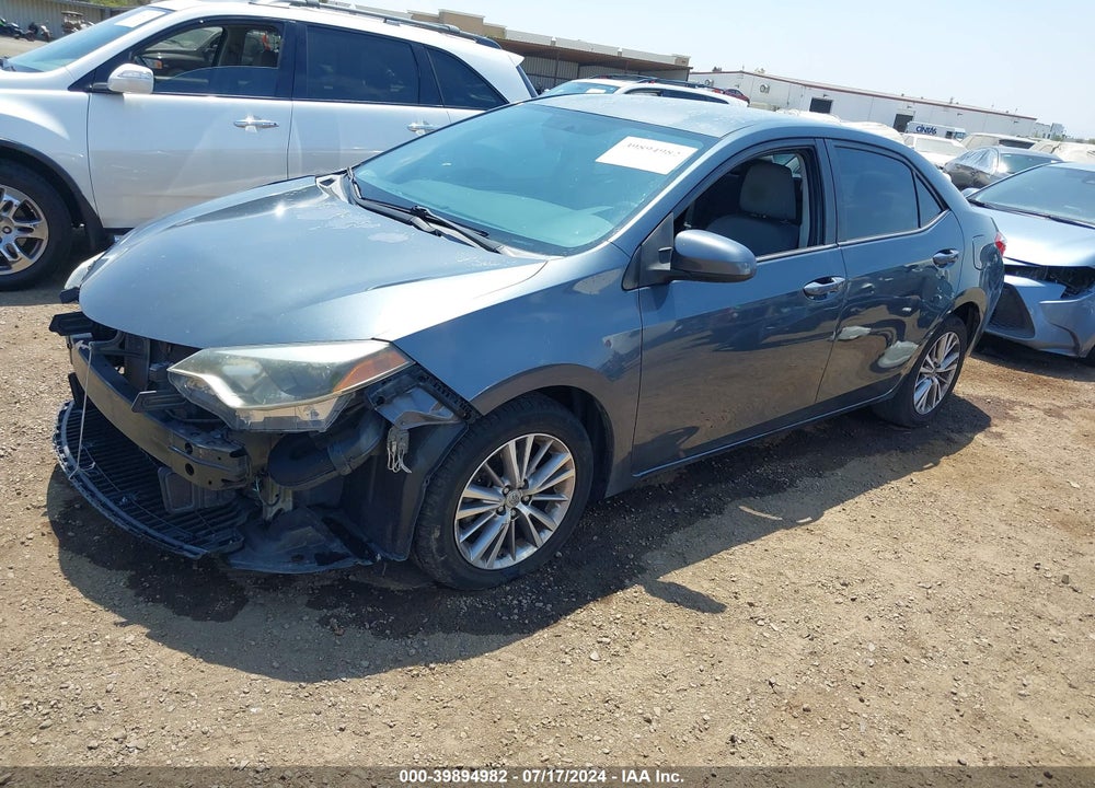 2014 TOYOTA COROLLA LE PLUS VIN: 5YFBURHE5EP103655