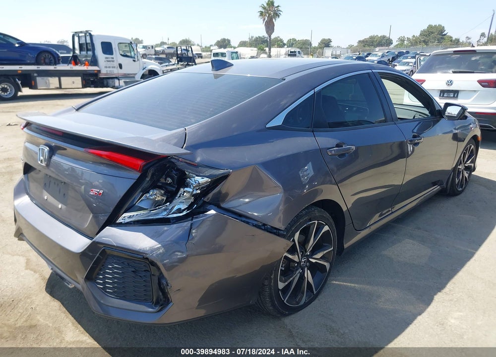 2017 HONDA CIVIC SI VIN: 2HGFC1E59HH707246
