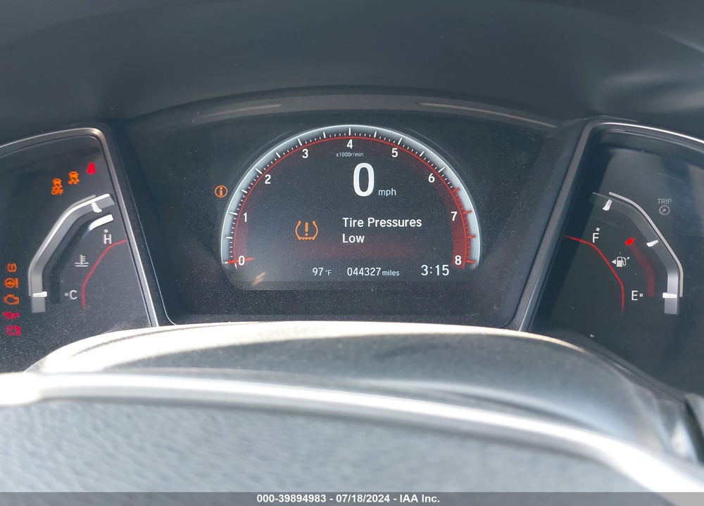 2017 HONDA CIVIC SI VIN: 2HGFC1E59HH707246