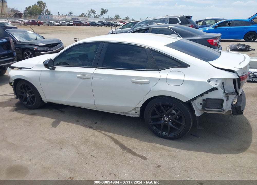 2022 HONDA CIVIC SPORT VIN: 2HGFE2F52NH579040