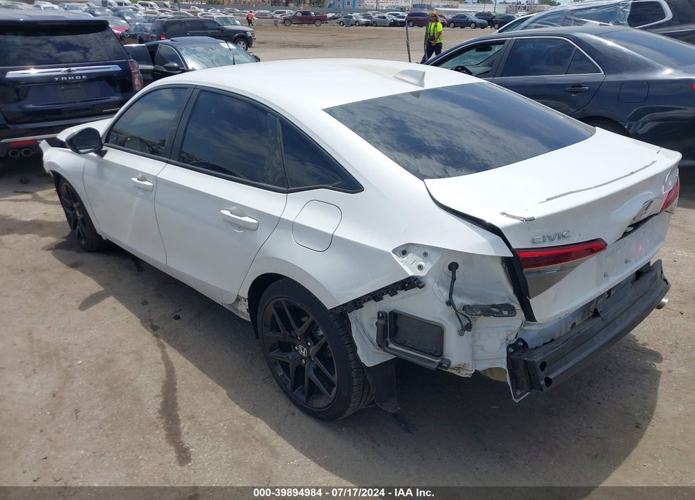 2022 HONDA CIVIC SPORT VIN: 2HGFE2F52NH579040