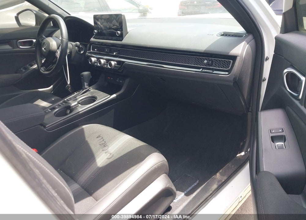 2022 HONDA CIVIC SPORT VIN: 2HGFE2F52NH579040