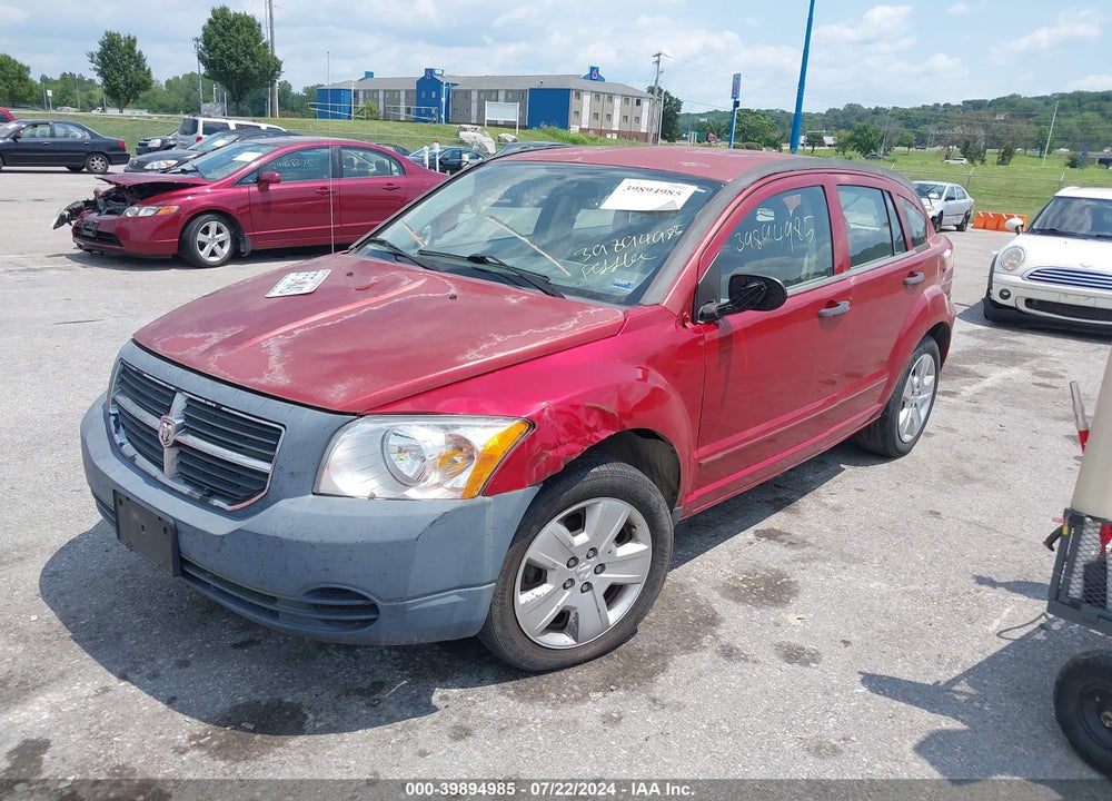 2007 DODGE CALIBER SXT VIN: 1B3HB48B37D519266