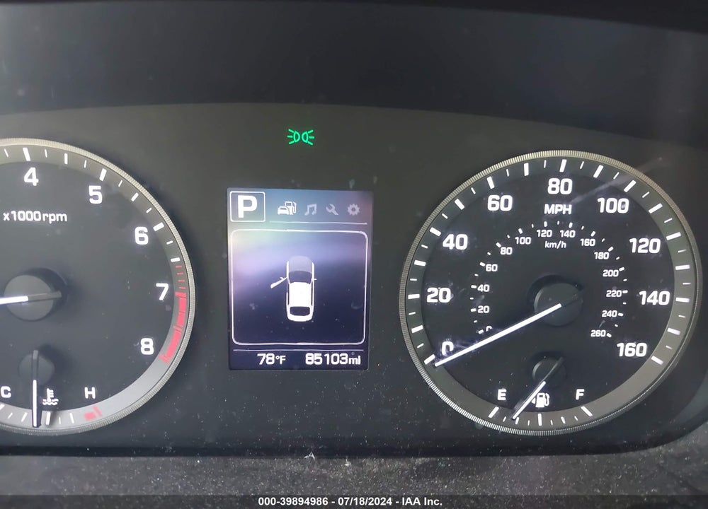 2017 HYUNDAI SONATA SE VIN: 5NPE24AF4HH450601