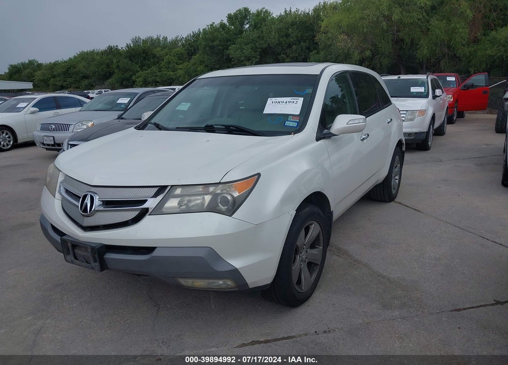 2009 ACURA MDX SPORT PACKAGE VIN: 2HNYD28829H502587
