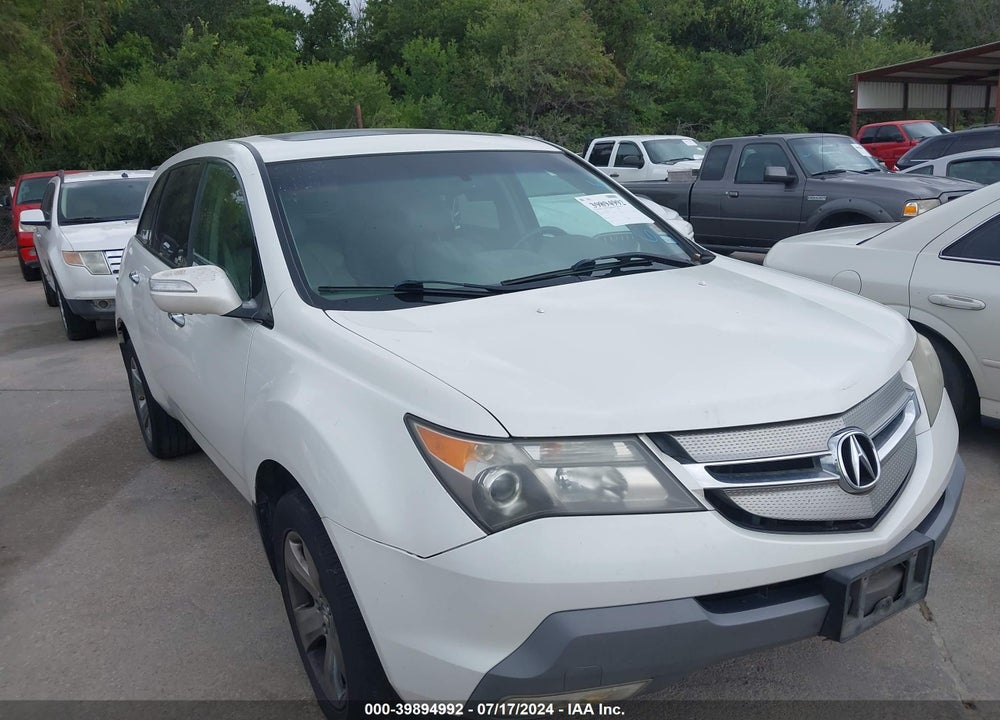 2009 ACURA MDX SPORT PACKAGE VIN: 2HNYD28829H502587