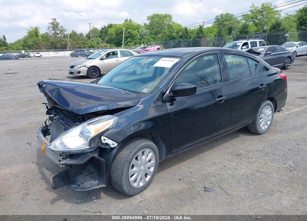 2019 NISSAN VERSA 1.6 S+ VIN: 3N1CN7AP6KL869679