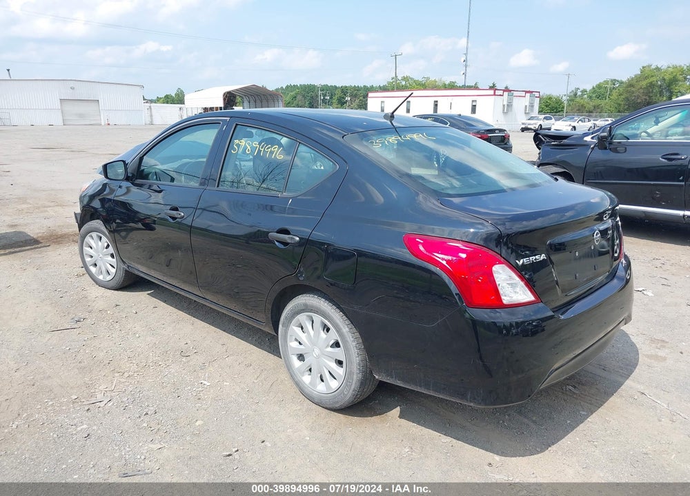 2019 NISSAN VERSA 1.6 S+ VIN: 3N1CN7AP6KL869679