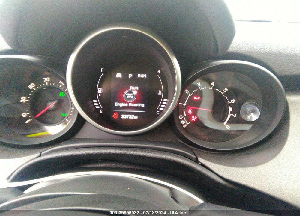 2017 FIAT 500X TREKKING FWD VIN: ZFBCFXCB6HP591751