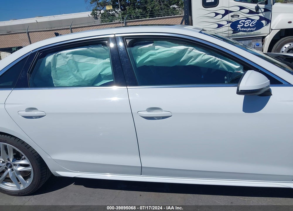 2021 AUDI A4 PREMIUM PLUS 45 TFSI S LINE QUATTRO S TRONIC VIN: WAUEAAF44MN006148