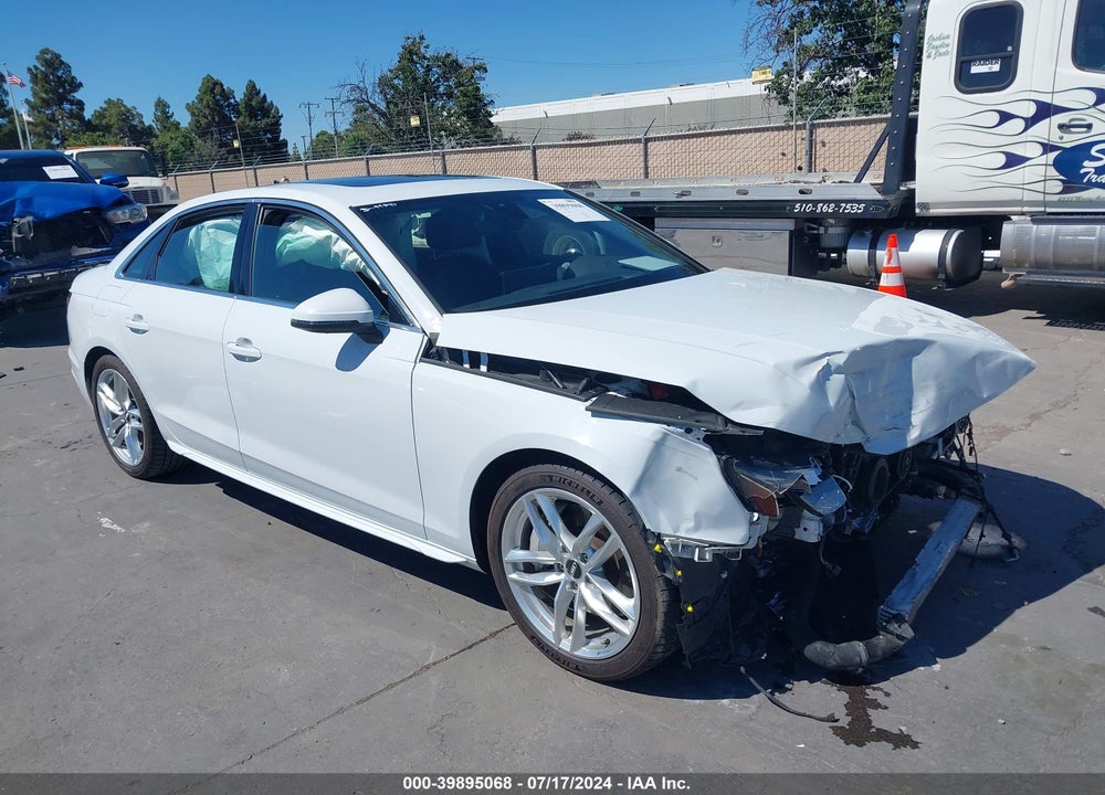 2021 AUDI A4 PREMIUM PLUS 45 TFSI S LINE QUATTRO S TRONIC VIN: WAUEAAF44MN006148