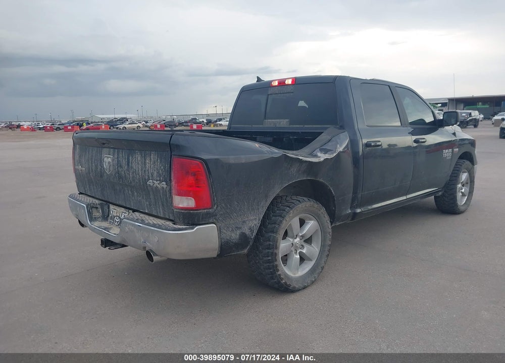 2019 RAM 1500 CLASSIC LONE STAR 4X4 5'7 BOX VIN: 1C6RR7LT6KS533190