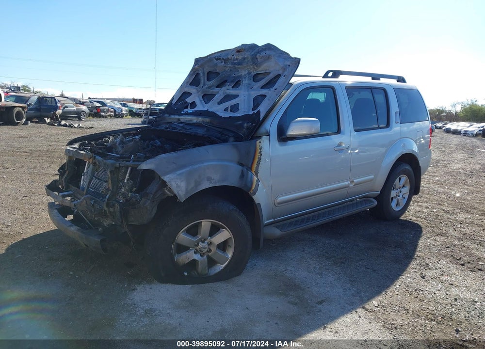 2012 NISSAN PATHFINDER SV VIN: 5N1AR1NB8CC604534