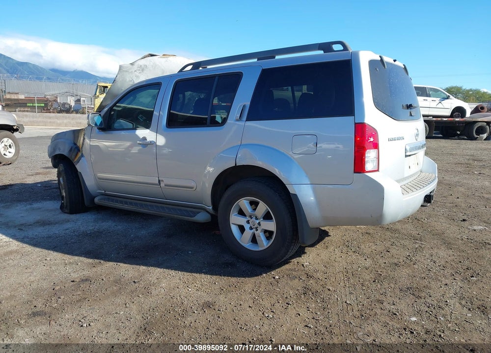 2012 NISSAN PATHFINDER SV VIN: 5N1AR1NB8CC604534