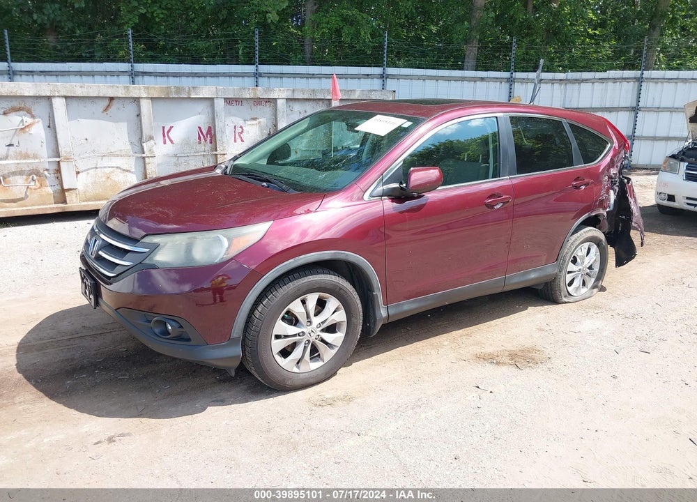 2013 HONDA CR-V EX VIN: 5J6RM3H58DL049409