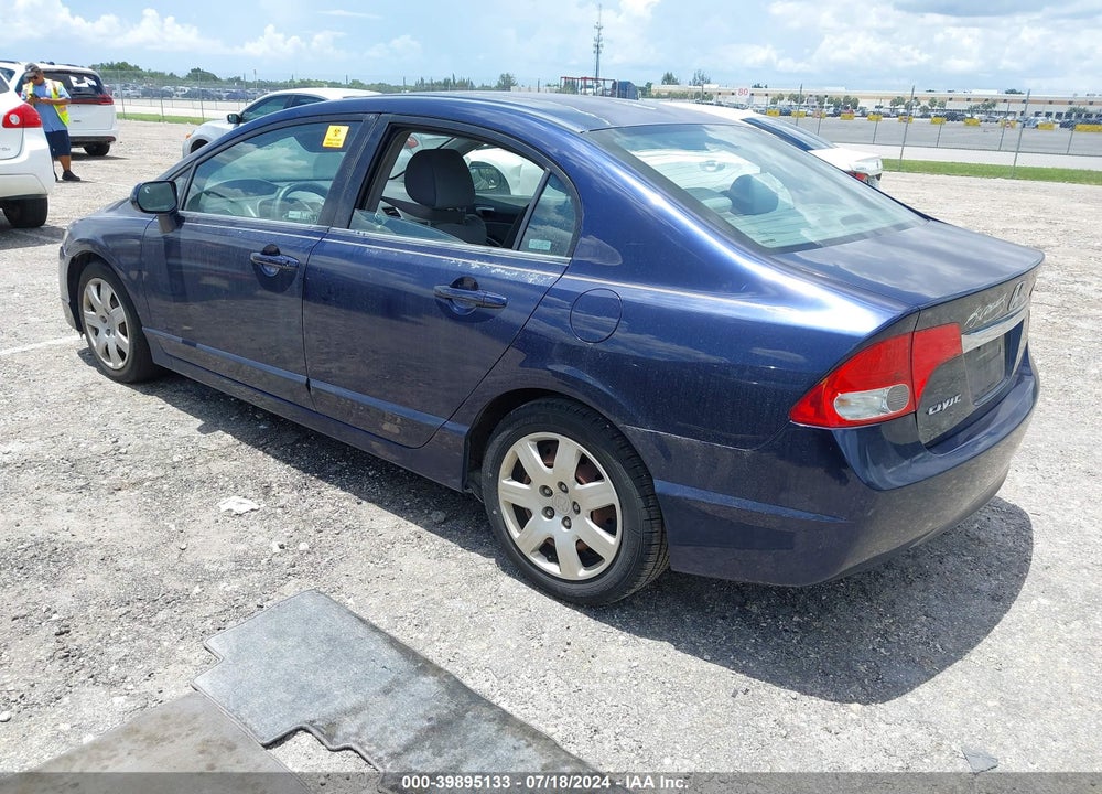 2009 HONDA CIVIC LX VIN: 2HGFA165X9H547092