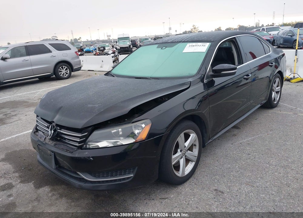 2014 VOLKSWAGEN PASSAT 1.8T SE VIN: 1VWBT7A32EC097965