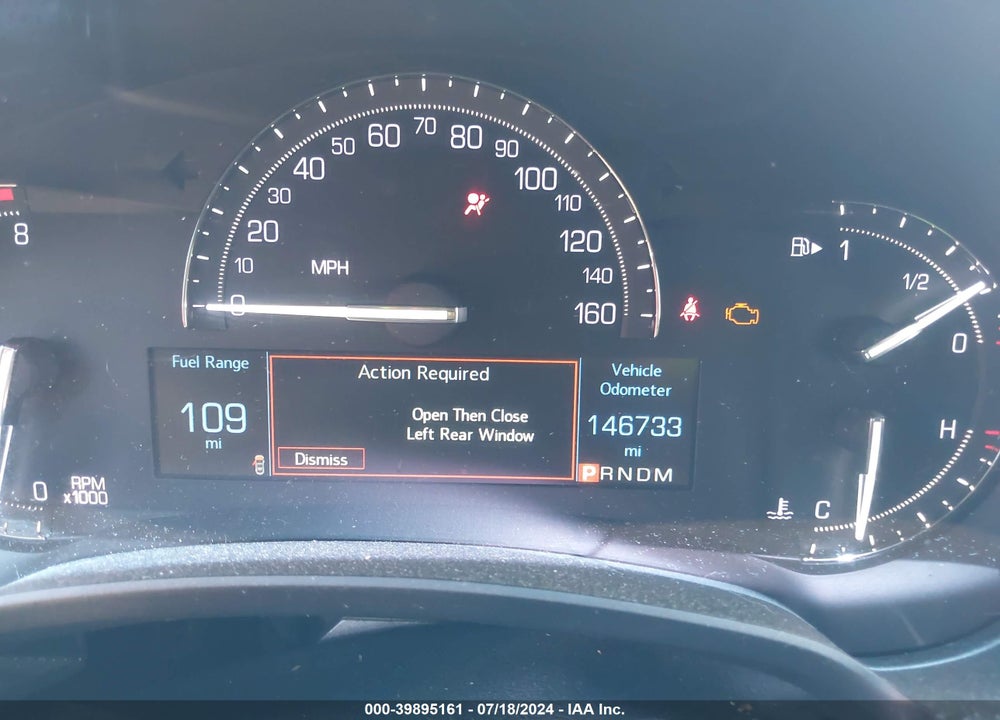 2019 CADILLAC XTS LUXURY VIN: 2G61M5S31K9125534