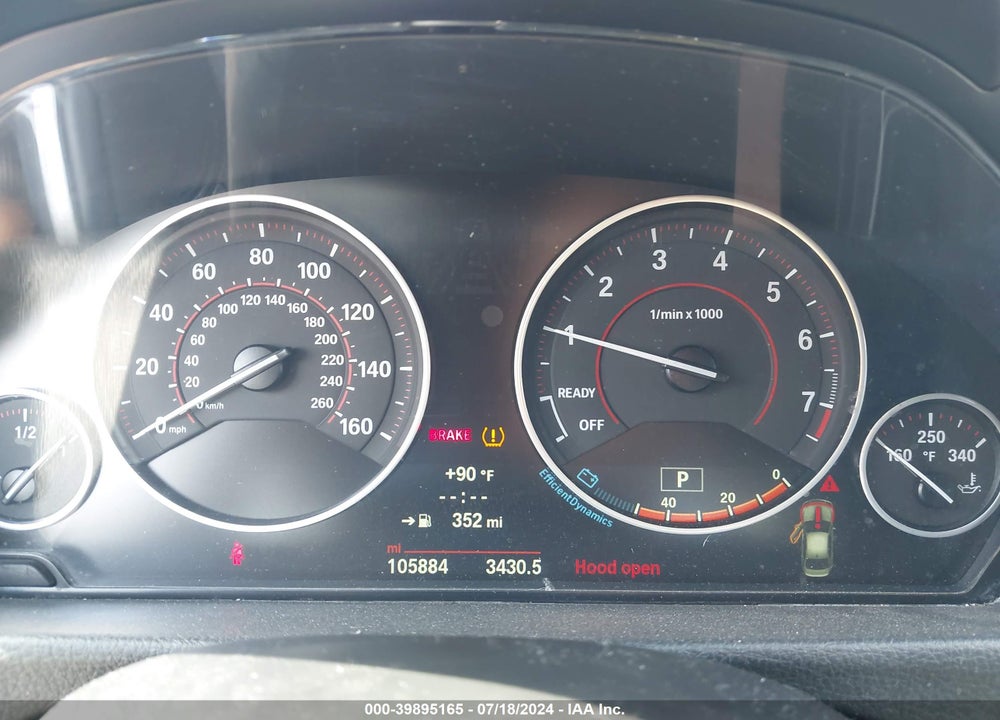 2014 BMW 328I VIN: WBA3A5C5XEJ463177