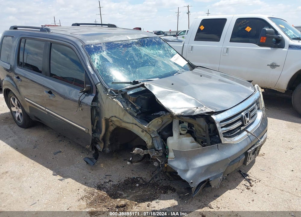 2012 HONDA PILOT TOURING VIN: 5FNYF4H9XCB084250