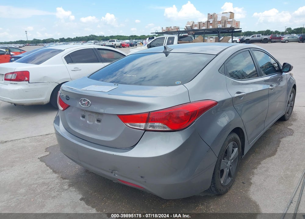 2012 HYUNDAI ELANTRA GLS (ULSAN PLANT) VIN: KMHDH4AE5CU197767
