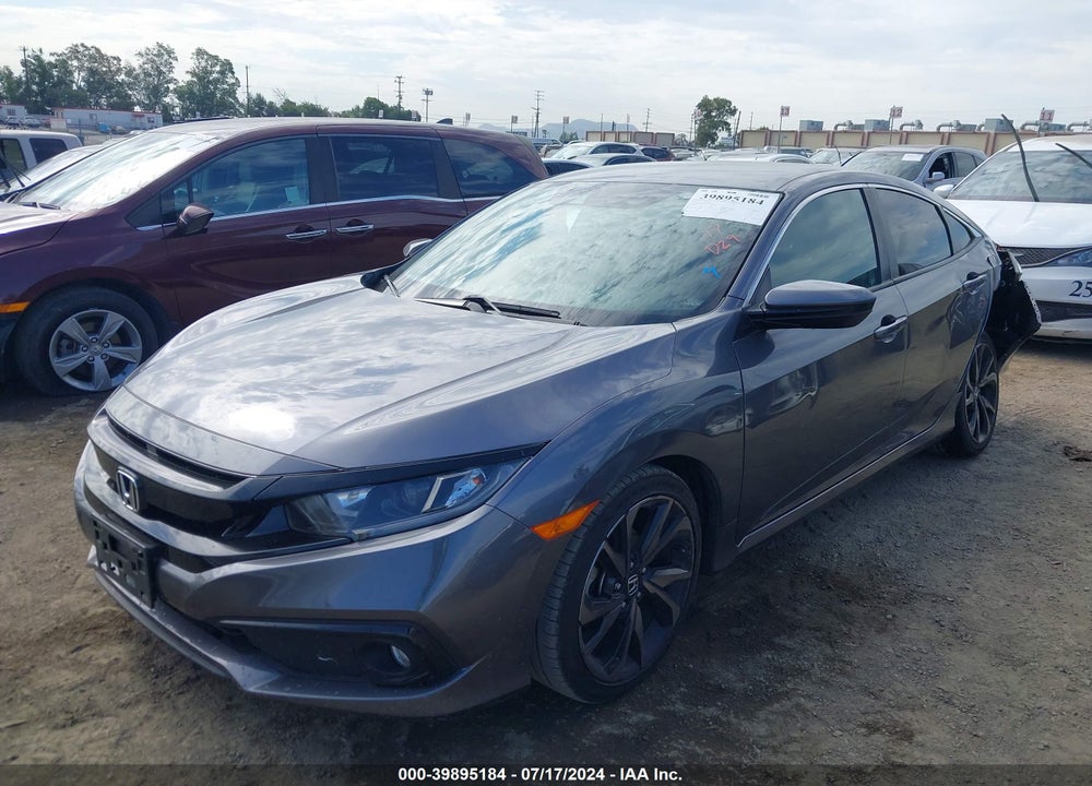 2021 HONDA CIVIC SPORT VIN: 2HGFC2F82MH521038