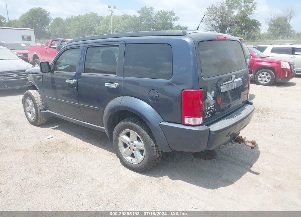 2008 DODGE NITRO SLT/RT VIN: 1D8GU58K98W183527