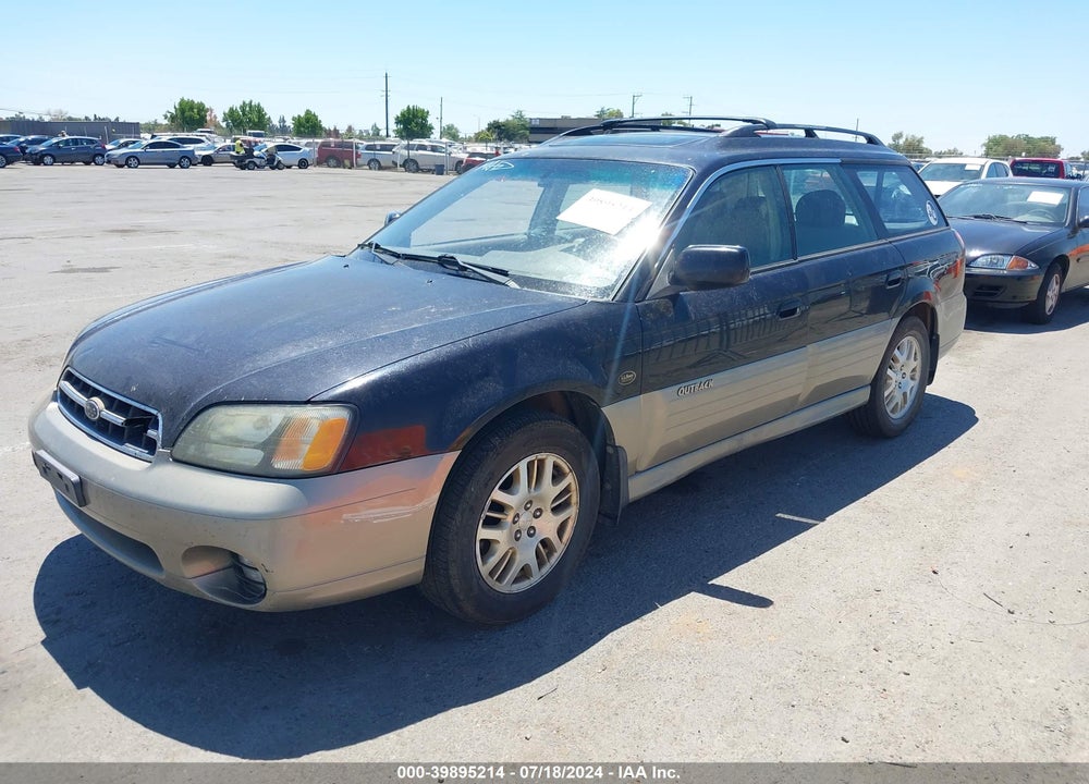 2002 SUBARU OUTBACK H6-3.0 L.L. BEAN EDITION VIN: 4S3BH806327621005
