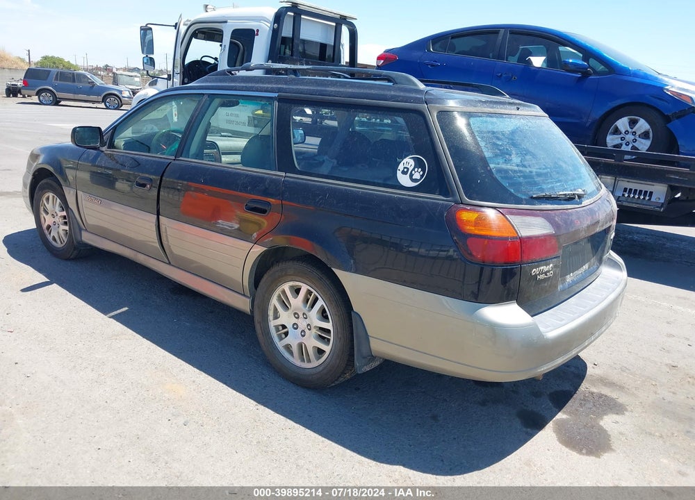 2002 SUBARU OUTBACK H6-3.0 L.L. BEAN EDITION VIN: 4S3BH806327621005