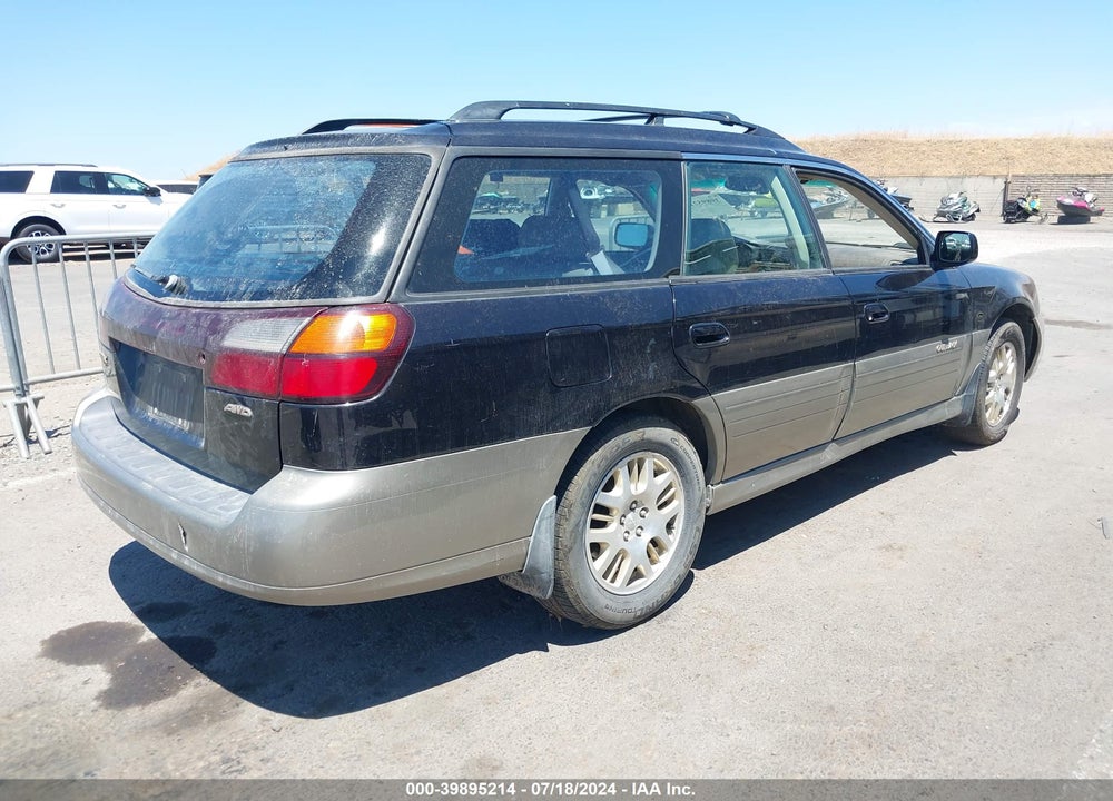 2002 SUBARU OUTBACK H6-3.0 L.L. BEAN EDITION VIN: 4S3BH806327621005