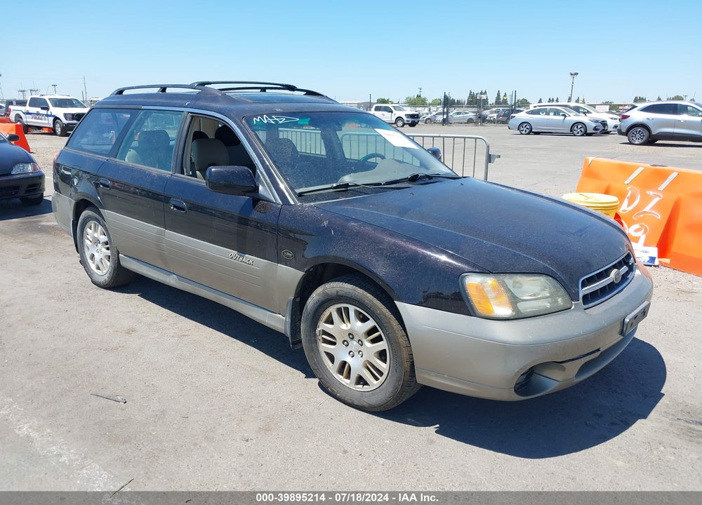 2002 SUBARU OUTBACK H6-3.0 L.L. BEAN EDITION VIN: 4S3BH806327621005