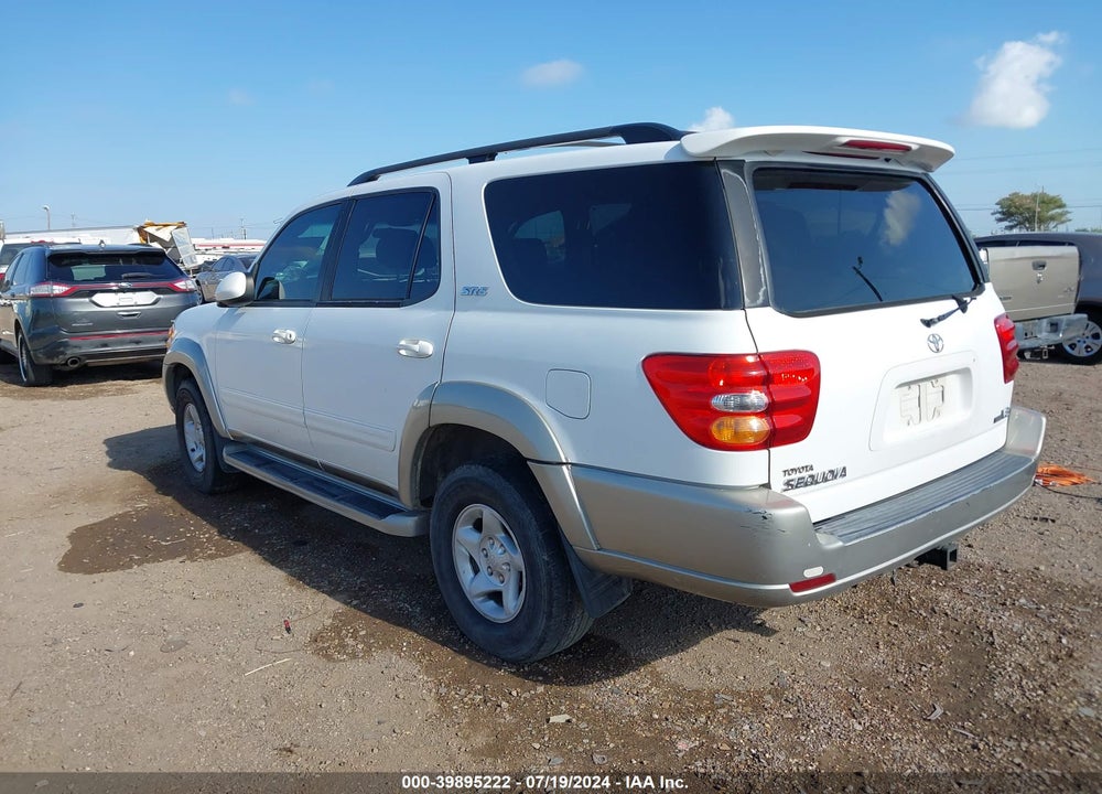 2002 TOYOTA SEQUOIA SR5 V8 VIN: 5TDZT34A42S124646